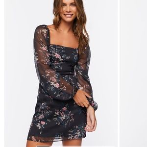 Forever 21 open back mini dress